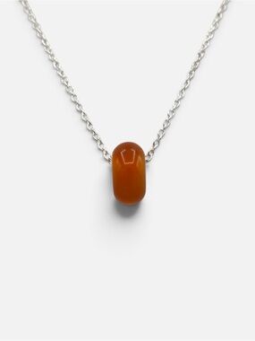 CARNELIAN INFINITY NECKLACE